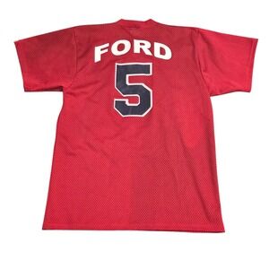 Vintage Very Rare Wenty‎ Ford #5 Atlanta Braves 70's Baseball Jersey Large Vtg